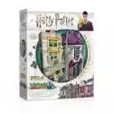 Wrebbit Puzzles  Puzzle 3D 290 El. Harry Potter Madam Malkin`s & Florean Fortecs