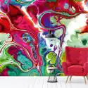 Wally Piekno Dekoracji Tapeta Na Ścianę Wzór Abstrakcyjny, Kolorowy Marmur 0481