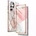 Etui Supcase Cosmo Dla Samsung Galaxy S22 Ultra Różowy