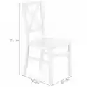 Krzesło Do Jadalni Lian 1 Białe Nowoczesne