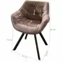Krzesło Do Salonu  Dutch Comfort Beżowe