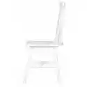 Krzesło Drewniane Patyczak Edgardo Białe