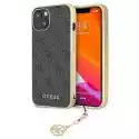 Guess Etui Guess 4G Charms Collection Do Apple Iphone 13 Szary