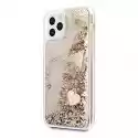 Guess Etui Guess Glitter Charms Do Apple Iphone 11 Pro Złoty