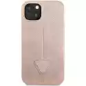 Guess Etui Guess Saffiano Triangle Logo Do Apple Iphone 13 Różowy