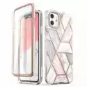 Supcase Etui Supcase Cosmo Do Apple Iphone 11 Marble Różowy