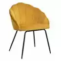 Lectus Fotel/krzesło Muszelka Do Salonu Fiore