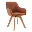 Krzesło Obrotowe Livorno Brązowe