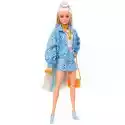 Mattel Lalka Barbie Extra Niebieski Komplet Blond Włosy Hhn08