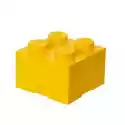 Pojemnik Na Lego Klocek Brick 4 Żółty 40031732