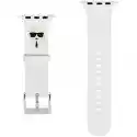 Pasek Karl Lagerfeld Karl Head Do Apple Watch (42/44/45Mm) Biały