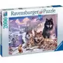 Ravensburger  Puzzle 2000 El. Wilki W Śniegu Ravensburger
