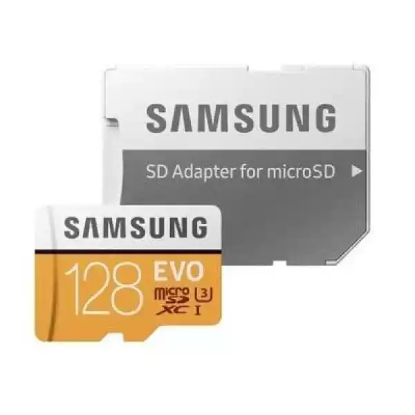 Karta Pamięci Samsung Evo 128Gb Microsd Mb-Mp128Ha Eu Uhs-I + Ad