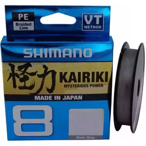 Plecionka Shimano Kairiki 8 0.10 Mm / 150 M Szary