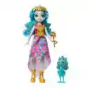 Mattel  Enchantimals Lalka Królewska 20 Cm Królowa Paradise + Paw Rainb