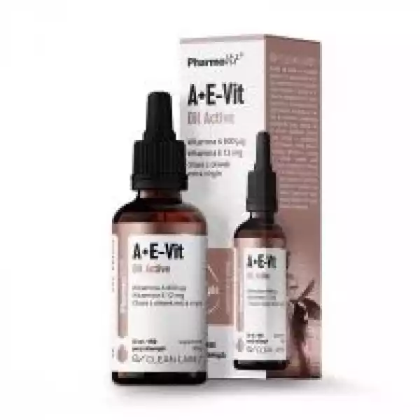 Pharmovit Clean Label Witamina A + E Oil Active Suplement Diety 