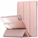 Etui Na Galaxy Tab A8 X200/x205 Infiland Rugged Crystal Różowe Z