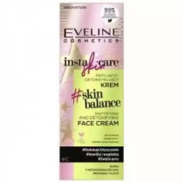 Eveline Cosmetics Insta Skin Care Matująco-Detoksykujący Krem Do
