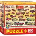  Puzzle 100 El. Smartkids Fire Trucks Eurographics