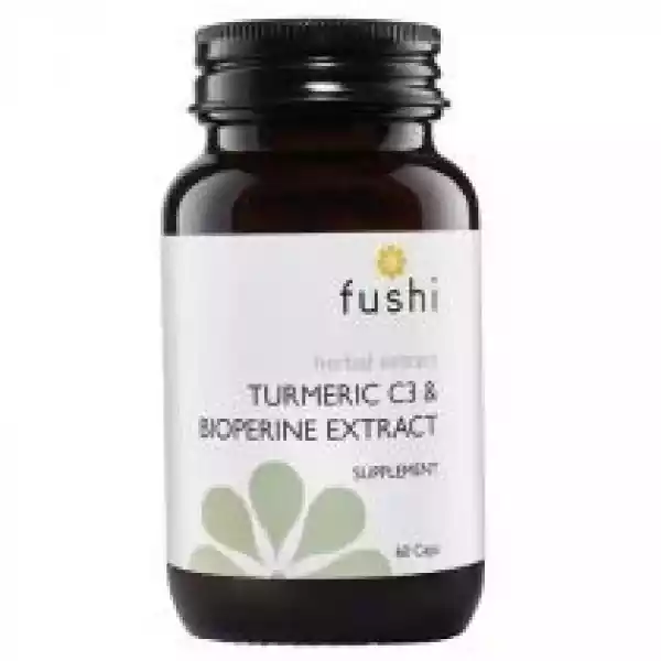 Fushi Turmeric C3 & Bioperine Extract - Suplement Diety 60 Kaps.