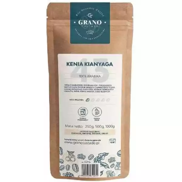 Kawa Ziarnista Grano Tostado Kenia Kianga Arabica 0.5 Kg