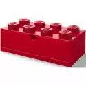 Pojemnik Na Lego Z Szufladką Brick 8 Czerwony 40211730