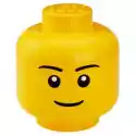 Pojemnik Na Lego Mała Głowa Chłopiec Żółty 40311724
