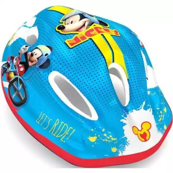 Kask Rowerowy Disney Myszka Mickey Niebieski Dla Dzieci (Rozmiar