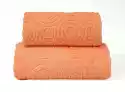 Emma 2 Pomarańczowy Ręcznik Bawełniany Greno 70 X 140