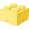 Lego Pojemnik Na Lego Klocek Brick 4 Jasnożółty 40031741