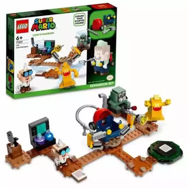Lego Super Mario Zestaw Rozszerzający Laboratorium W Rezydencji 