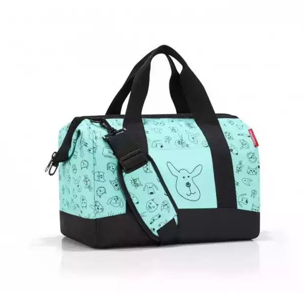 Torba Allrounder M Kids Cats And Dogs Mint