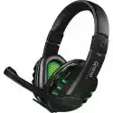 Słuchawki Q-Smart Qshxb001 Czarno-Zielony