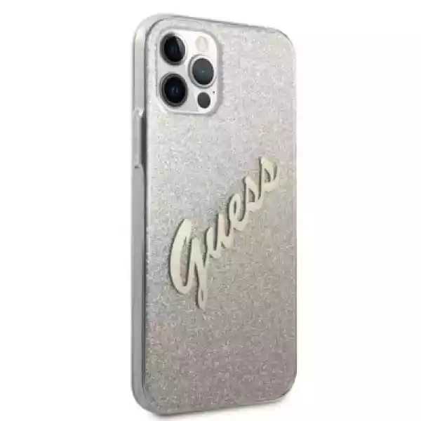 Etui Guess Glitter Gradient Script Do Apple Iphone 12 Pro Max Zł