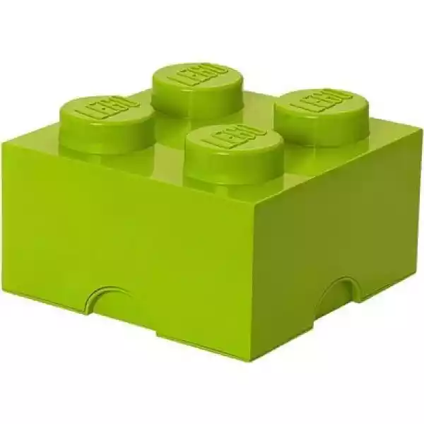 Pojemnik Na Lego Klocek Brick 4 Jasnozielony 40031220