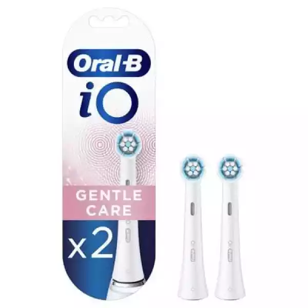 Końcówka Szczoteczki Oral-B Gentle Care Io Biały (2 Sztuki)