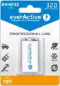 Everactive Akumulatorek 6F22/9V Everactive Ni-Mh Ni-Mh 320 Mah Ready To Use
