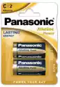 Panasonic Bateria Panasonic Bronze Lr14/apb/2Bp Alkaline - Darmowa Dostawa