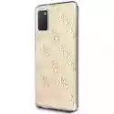 Guess Etui Guess 4G Glitter Do Samsung Galaxy A31 Złoty