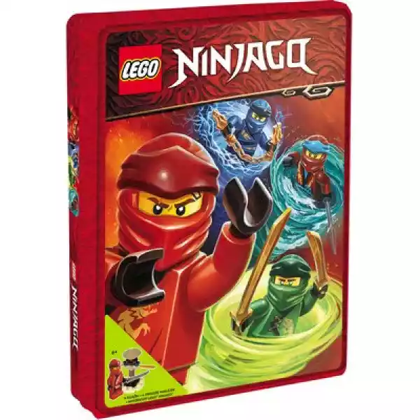 Zestaw Książek Lego Ninjago Z Klockami Z Tin-6705
