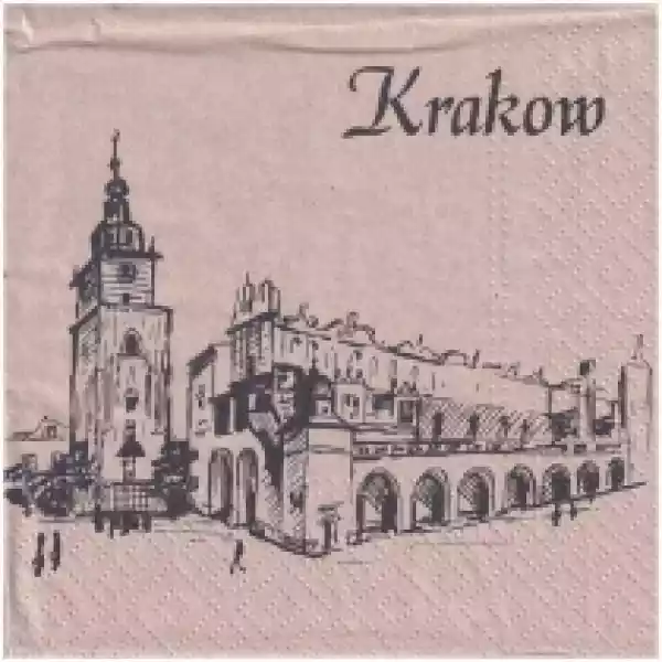 Paw Katowice Serwertki Kraków 33 X 33 Cm 20 Szt.
