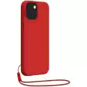 Etui Bigben Silicone Case Z Paskiem Do Apple Iphone 13 Czerwony