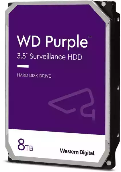 Dysk Wd Purple 8Tb Wd84Purz - Darmowa Dostawa - Raty 0% - 38 Skl
