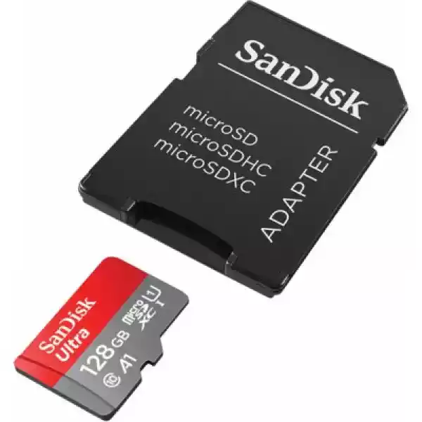 Karta Pamięci Sandisk Ultra Microsdxc 128Gb + Adapter