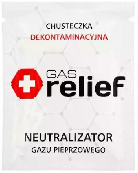 Chusteczka Neutralizująca Gaz Pieprzowy Gas Relief - Darmowa Dos