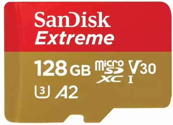 Karta Sandisk Extreme Microsdxc 128 Gb 160/90 Mb/s A2 C10 V30 Uh