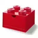 Lego Pojemnik Na Lego Z Szufladką Brick 4 Czerwony 40201730