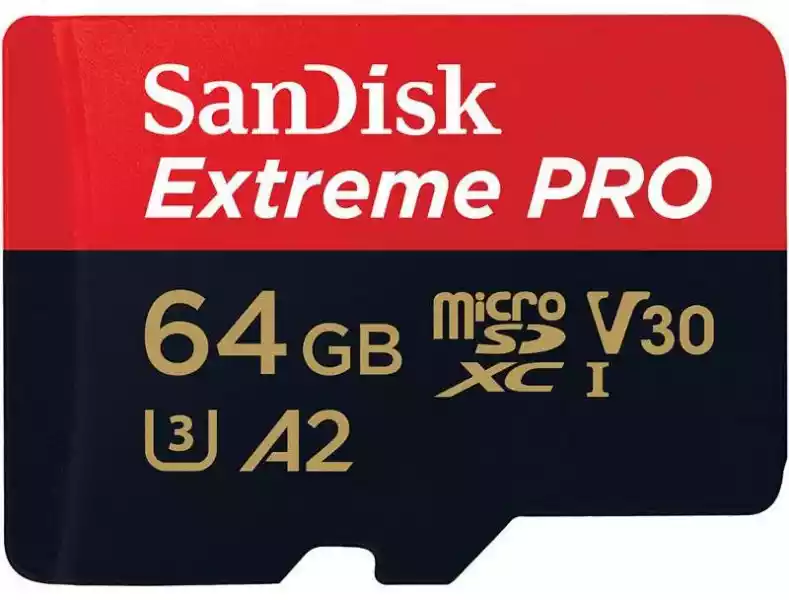 Karta Sandisk Extreme Pro Microsdxc 64Gb 200/90 Mb/s A2 C10 V30 