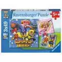Ravensburger Puzzle Patrol 3 X 49 El. Psi Patrol Ravensburger