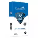 Safe Prezerwatywy Klasyczne - Safe Just Safe Condoms 10Szt